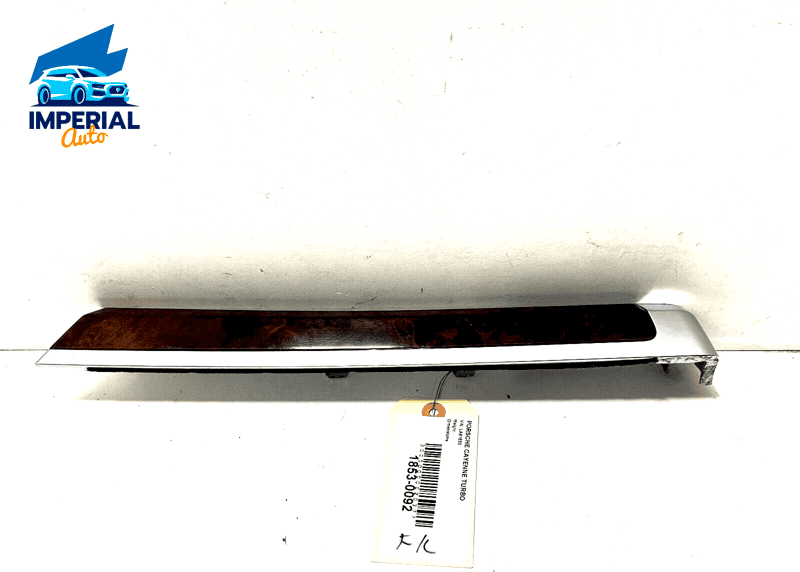 2011-2018 PORSCHE CAYENNE FRONT LEFT DRIVER SIDE DOOR TRIM UPPER MOLDING OE