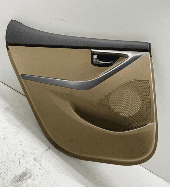 GENUINE 11-16 HYUNDAI ELANTRA LEFT DRIVER REAR INTERIOR TRIM DOOR PANEL BEI
