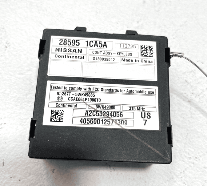 2009-2010-2011-2012 INFINITI FX35 KEYLESS ENTRY CONTROL MODULE UNIT OEM