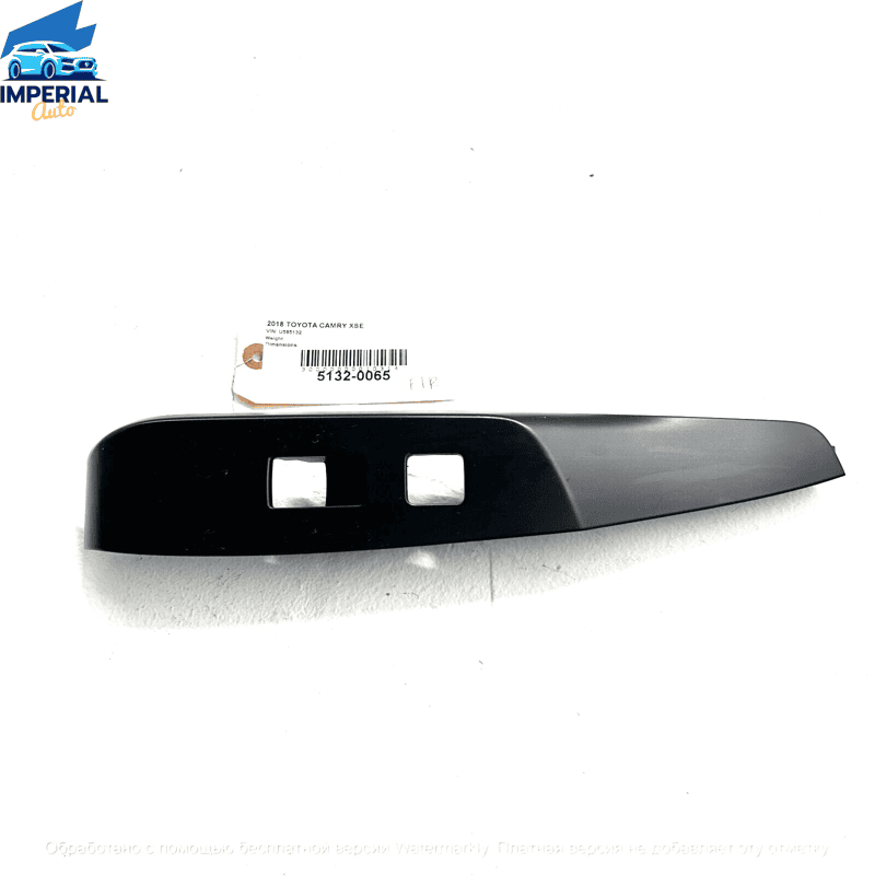 FRONT PASSENGER SIDE DOOR WINDOW SWITCH TRIM COVER OEM TOYOTA CAMRY 2018-20