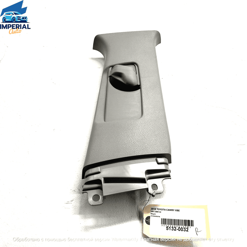 RIGHT PASSENGER SIDE UPPER B PILLAR TRIM COVER PANEL OEM TOYOTA CAMRY 2018-