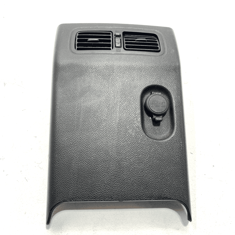 2012 INFINITI FX35 REAR CENTER CONSOLE COVER PANEL W/ POWER SOCKET OEM