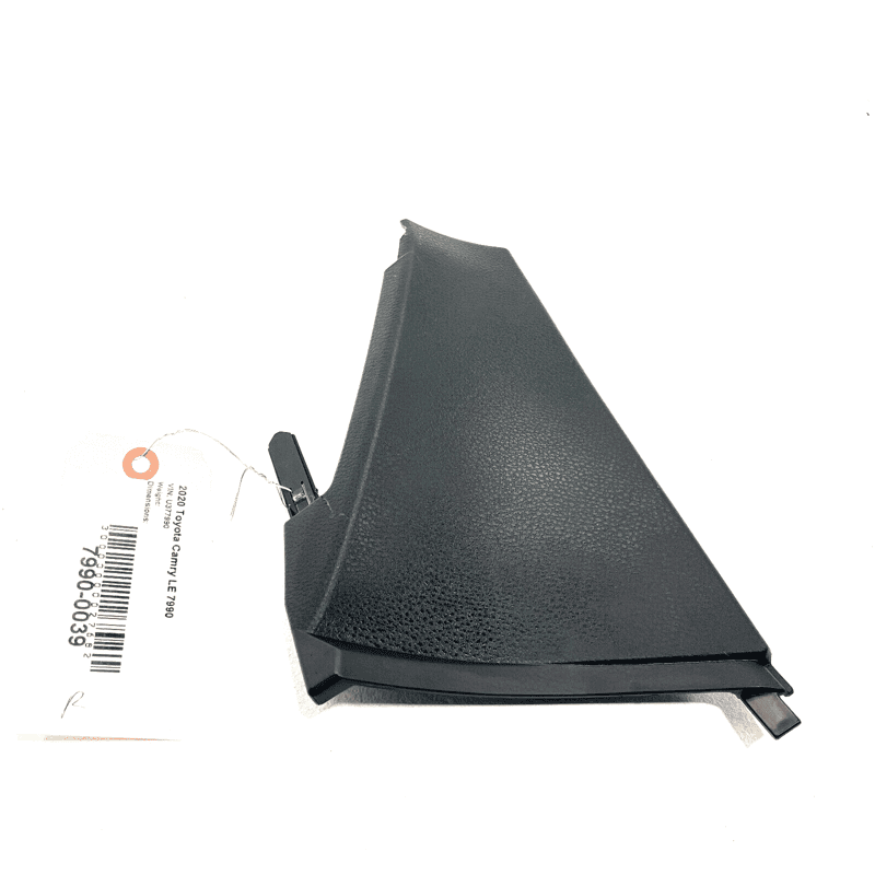 TOYOTA CAMRY LE 18-2023 DASH DASHBOARD RIGHT PASSENGER SIDE TRIM COVER PANE