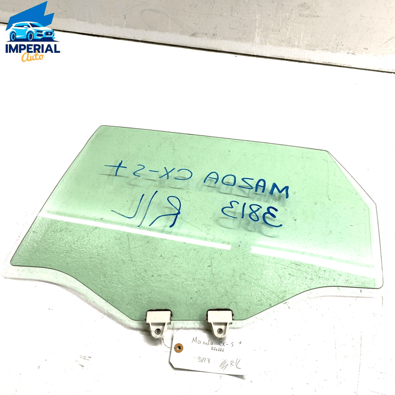 MAZDA CX-5 SPORT 2017-2021 REAR LEFT DRIVER SIDE DOOR WINDOW GLASS OEM