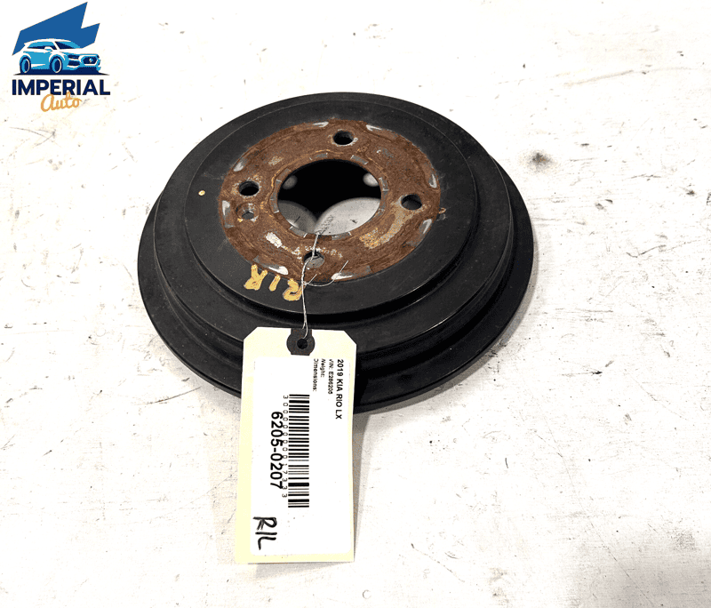 18-23 KIA RIO REAR RIGHT OR LEFT SIDE BRAKE DRUM OEM - 33K MILES -