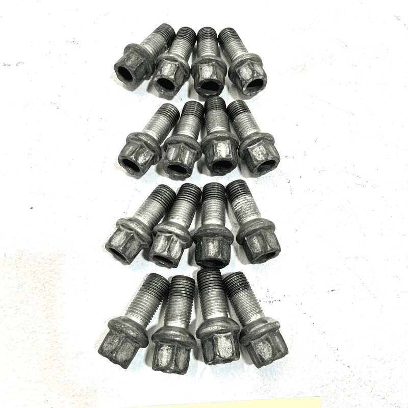 VOLKSWAGEN PASSAT 2012-2022 WHEEL RIM LUG NUT BOLT BOLTS OEM = SET OF 16 =