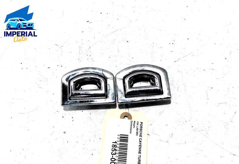 2011 - 2018 PORSCHE CAYENNE TURBO Trunk Luggge Cargo Tie Down Hook 2 pcs OE