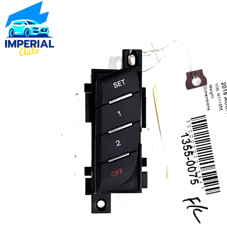 AUDI A6 2012-2018 FRONT DRIVER SIDE DOOR DRIVER SEAT MEMORY CONTROL SWITCH 