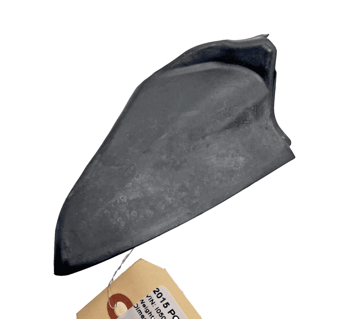 2010 - 2016 PORSCHE PANAMERA LEFT DRIVER SIDE B PILLAR REAR TRIM COVER OEM