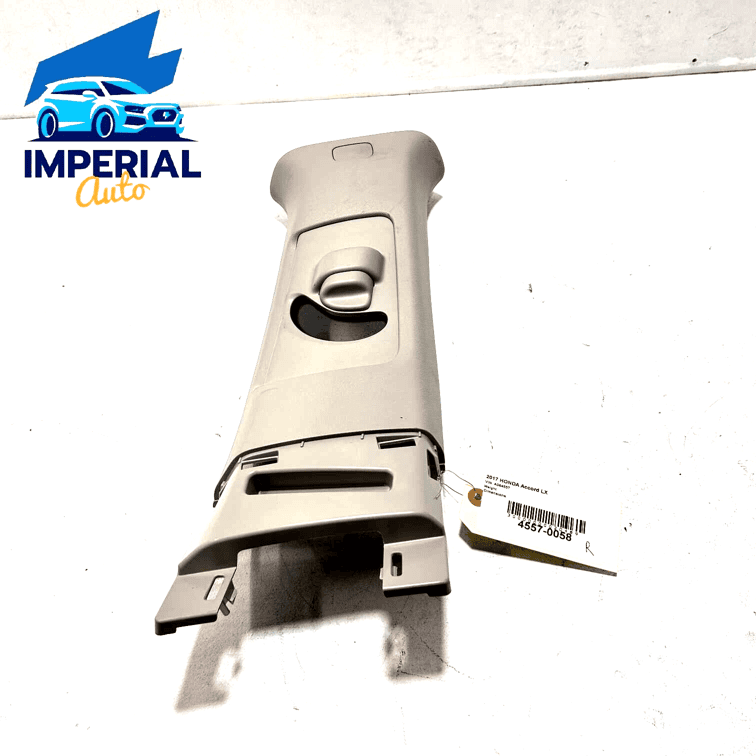 2018-2020 HONDA ACCORD REAR RIGHT PASSENGER B PILLAR UPPER TRIM COVER PANEL