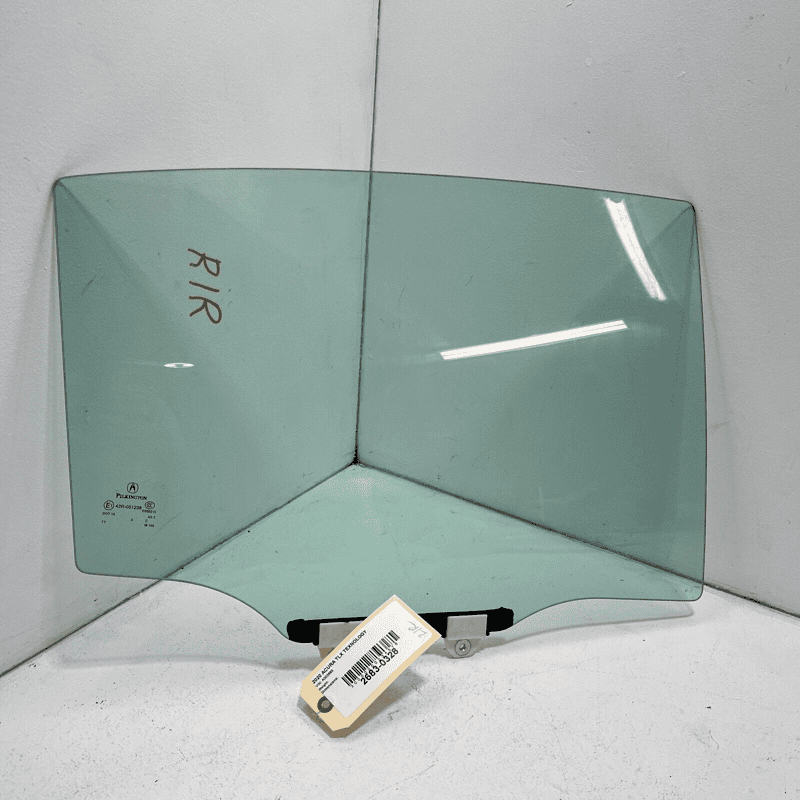 2015 - 2020 ACURA TLX REAR RIGHT PASSENGER SIDE DOOR WINDOW GLASS OEM