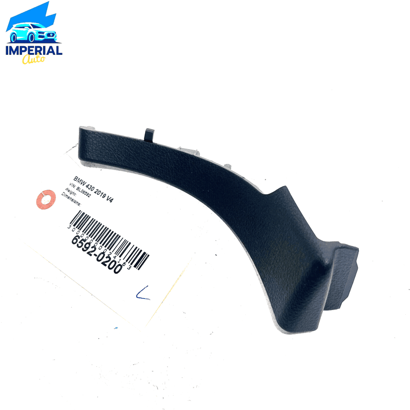 2017-2019 BMW 430IX F36 REAR LEFT DRIVER SIDE D PILLAR SEAT BELT TRIM COVER