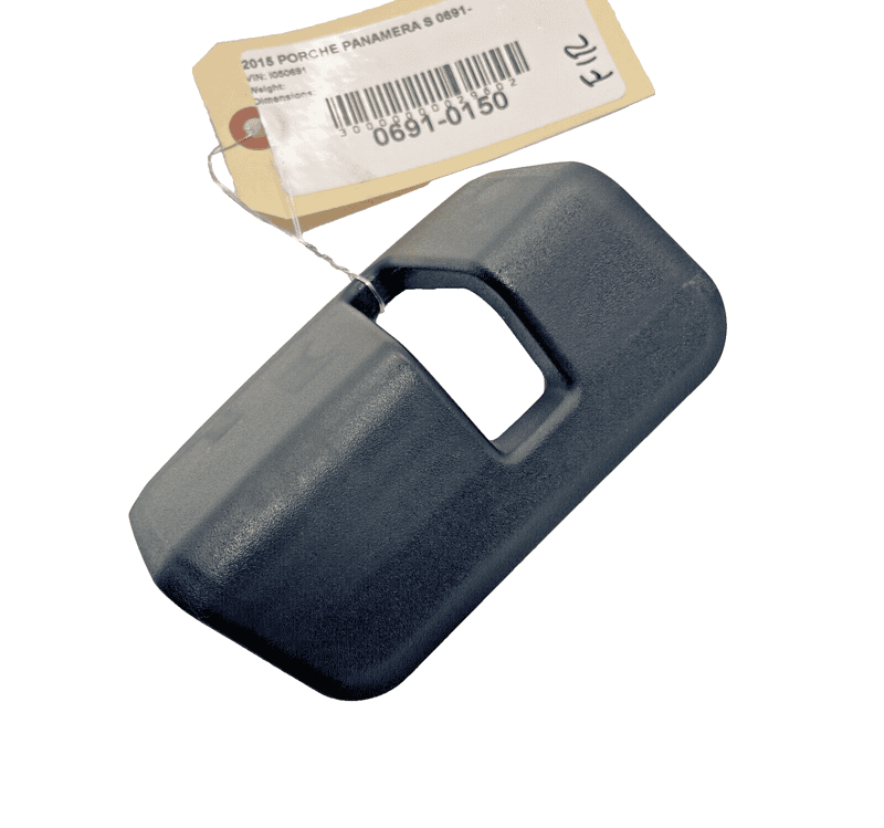 2010-2016 PORSCHE PANAMERA FRONT RIGHT PASSENGER DOOR LOCK LATCH COVER TRIM