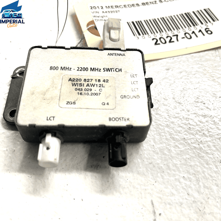 PHONE ANTENNA BOOSTER AMP AMPLIFIER MODULE OEM 2007-2013 MERCEDES S550 W221