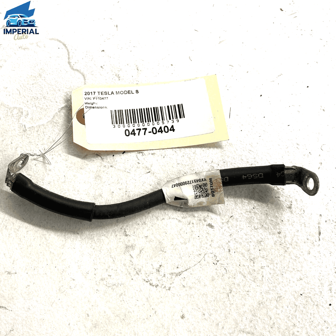 Tesla Model S 75D AWD Battery Negative Cable Wire Wiring Harness OEM 2012-2 Tesla Model S 75D AWD Battery Negative Cable Wire Wiring Harness OEM 2012-2