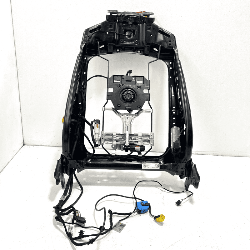 2017-2019 AUDI Q7 FRONT RIGHT PASSENGER SEAT UPPER BACK TRACK FRAME & MOTOR