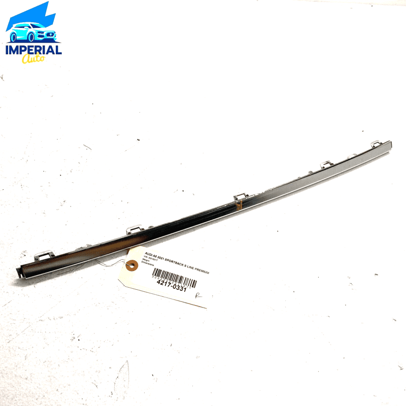 AUDI A5 SPORTBACK 2020 - 2023 REAR BUMPER CENTER LOWER MOLDING TRIM COVER O