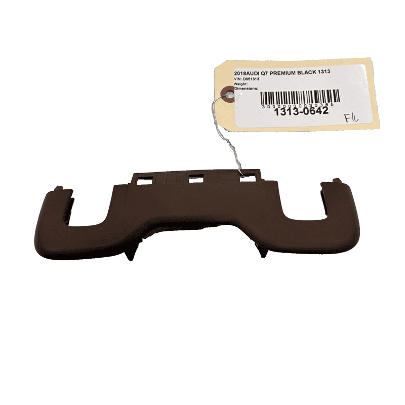 2017-2019 AUDI Q7 PREMIUM FRONT LEFT DRIVER UPPER HEADREST PANEL TRIM COVER