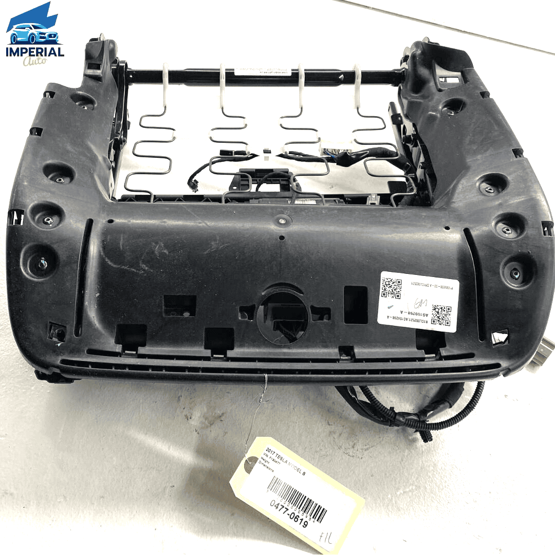 2017-2020 Tesla Model S Front Left Driver Seat Lower Frame Track W/ Motors 
