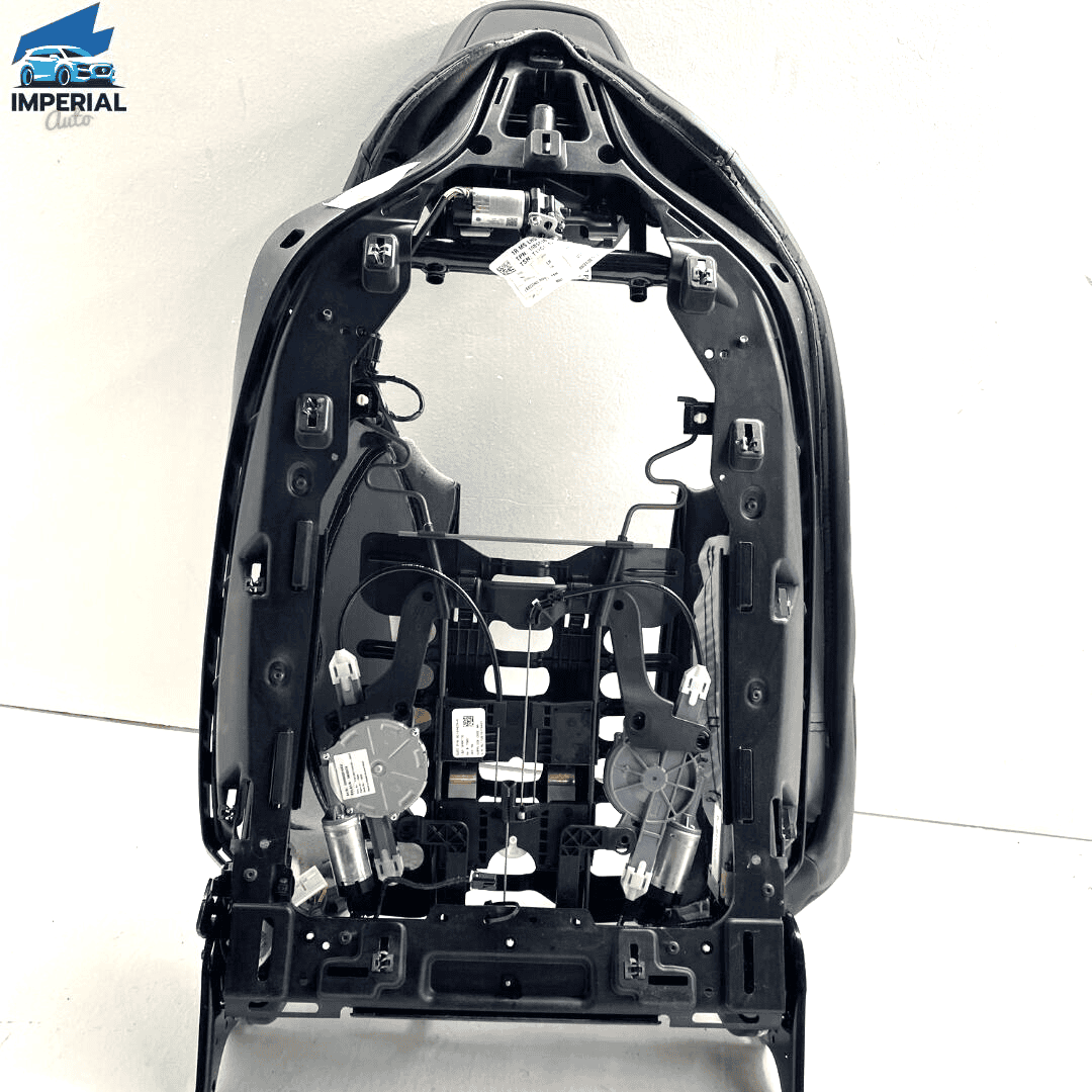 17-20 Tesla Model S Front Right Passenger Seat Upper Back Frame W/ Headrest