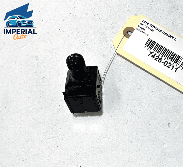 18-20 TOYOTA CAMRY FRONT LEFT DRIVER SIDE DOOR OUTER MIRROR CONTROL SWITCH 