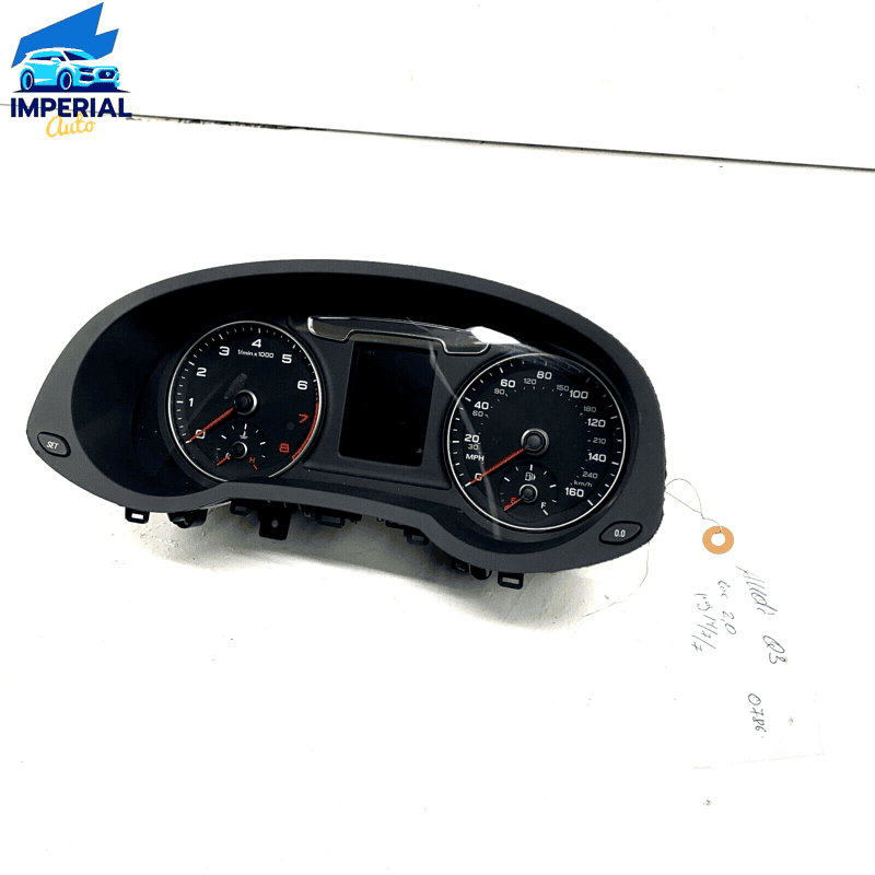 16 AUDI Q3 53K DASH DASHBOARD INSTRUMENT CLUSTER GAUGE SPEEDOMETER 8U092097