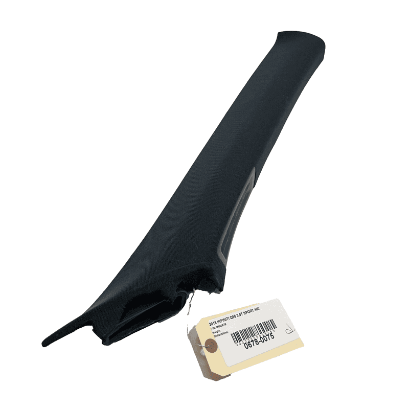 2014 - 2020 INFINITI Q50 WINDSHIELD PASSENGER SIDE A PILLAR PANEL TRIM COVE