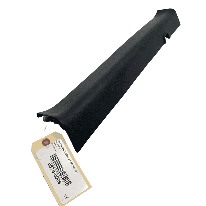 SCRATCHES 14-20 INFINITI Q50 FRONT PASSENGER SIDE SILL SCUFF PLATE TRIM OEM