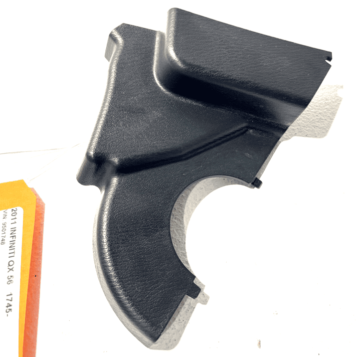 2011-2017 INFINITI QX56 QX80 FRONT LEFT SIDE SEAT INNER RECLINER COVER TRIM