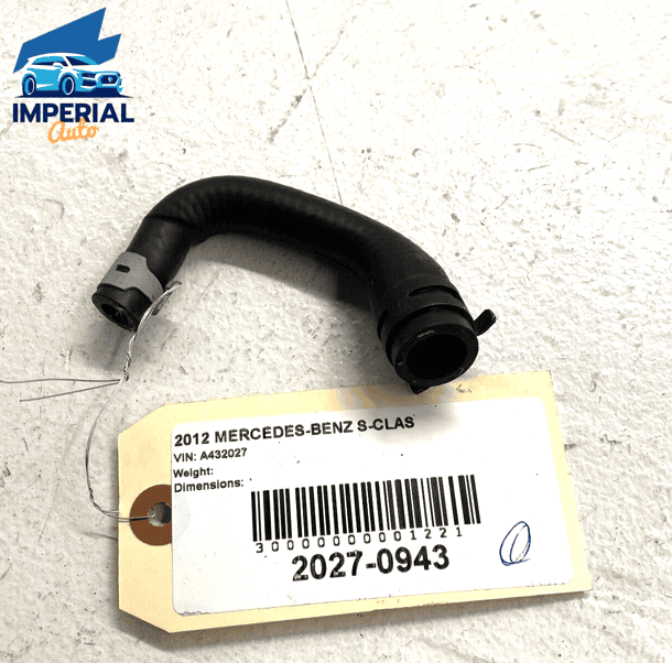 MERCEDES BENZ W221 S550 Heater Auxiliary Water Pump Hose OEM 2007-2012
