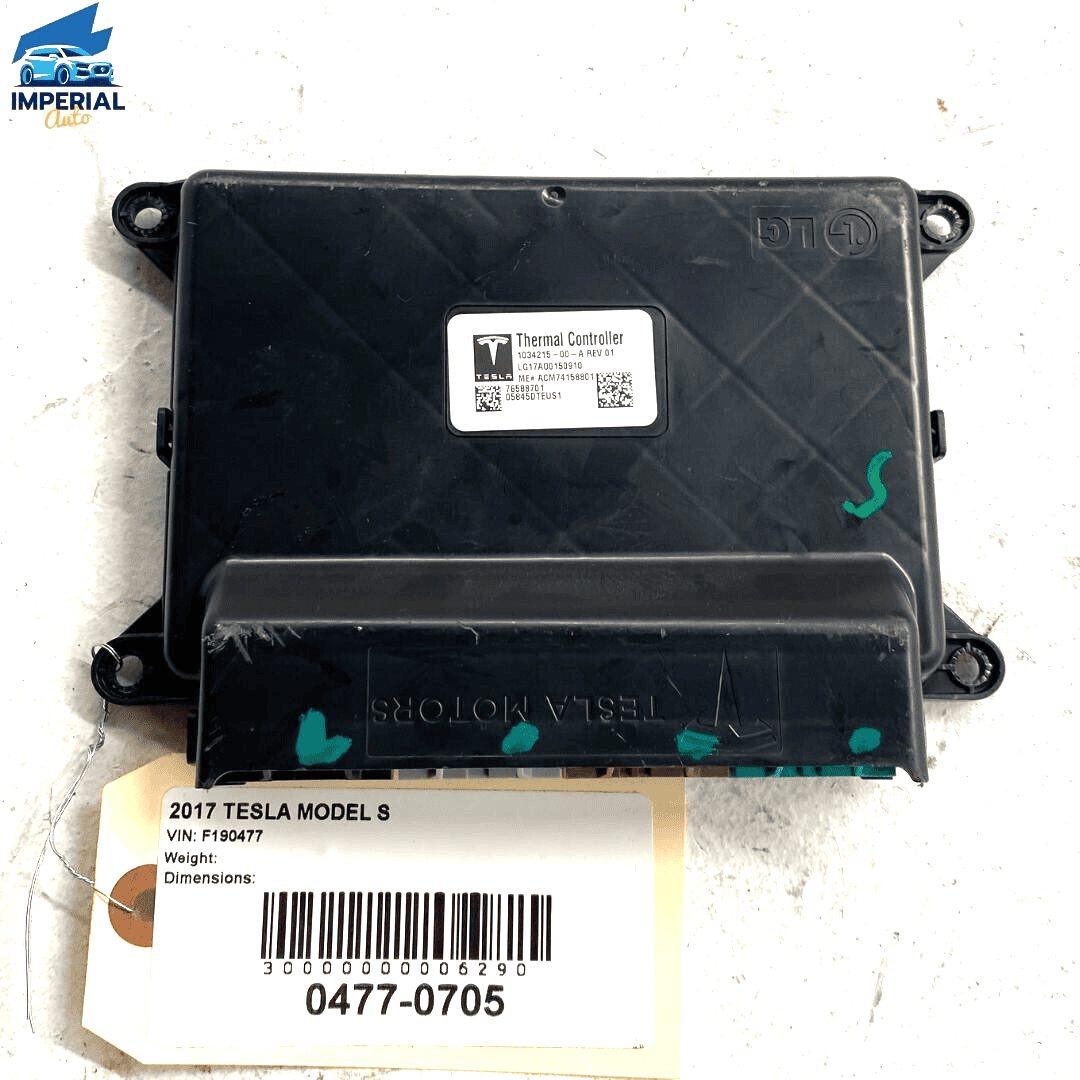 2017-2020 Tesla Model S HVAC Thermal Controller Assist Computer Module Unit