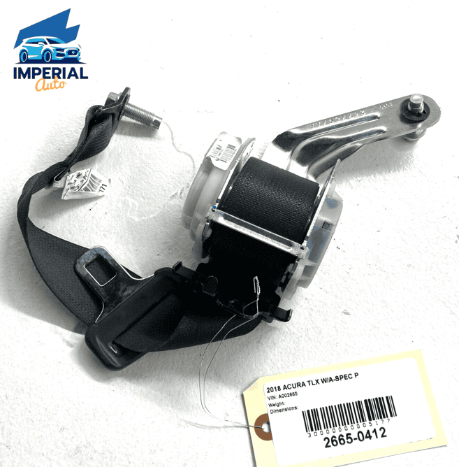 Acura TLX Rear Left Driver Side Second Row Seat Belt Retractor OEM 2015-202