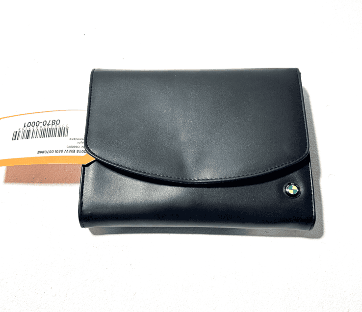 2011-2016 BMW 550I Owner Operator User Manual Guide Books with Leather Case