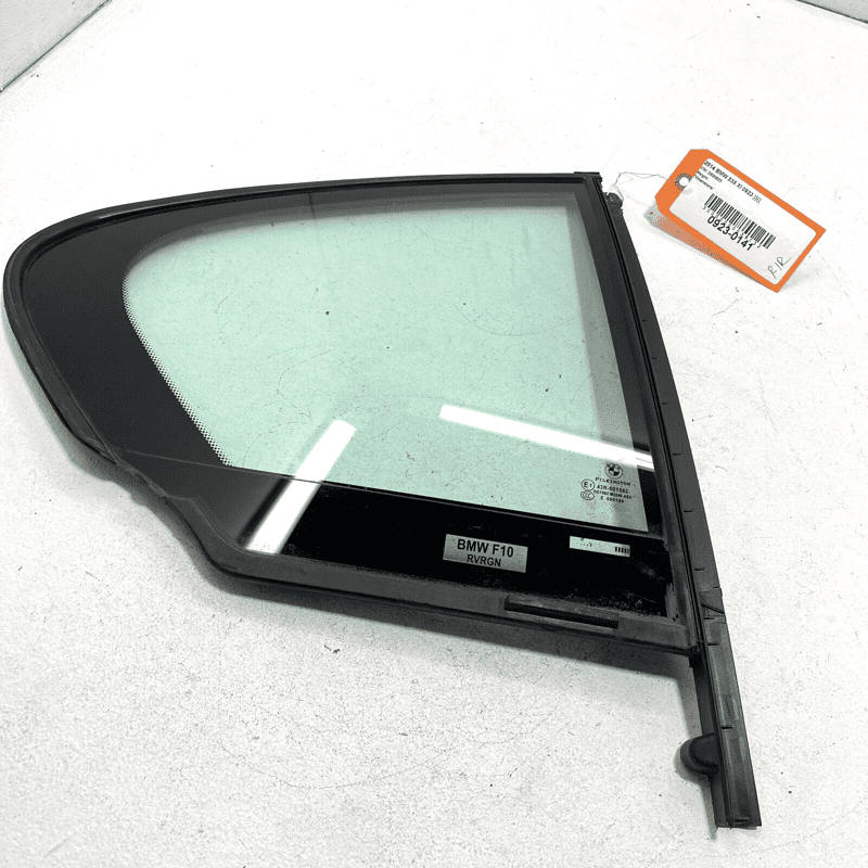 Rear Right Window Vent Glass BMW 535iX 2011-2016 OEM