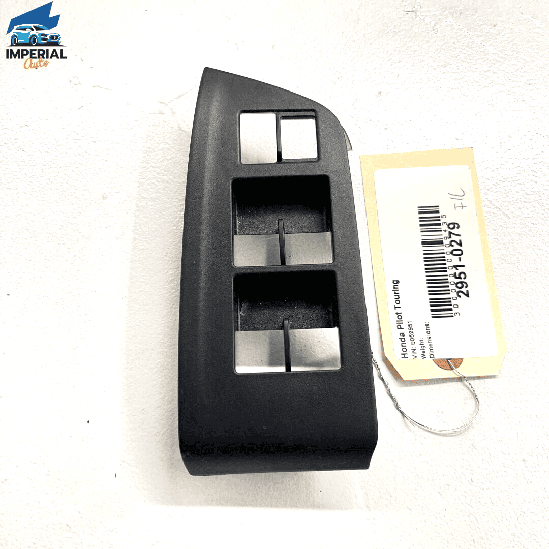 16-21 Honda Pilot Passport Front Driver Door Window Switch Bezel Panel Trim