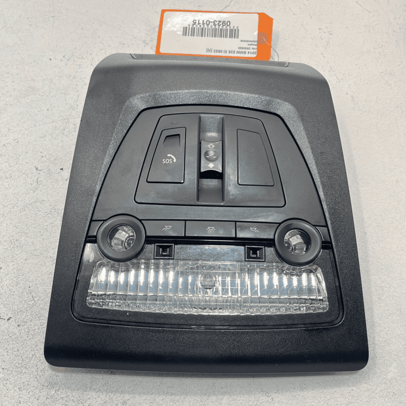 2011-12-13-14-15-2016 BMW 535I Interior Sun Roof SOS Switch Unit Black OEM