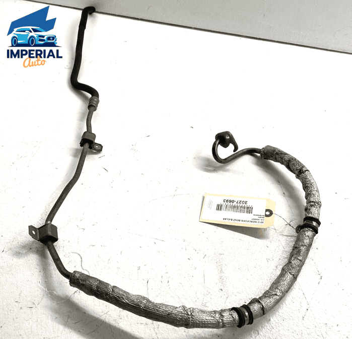 MERCEDES W221 S550 CL63 POWER STEERING LOWER RETURN HOSE LINE OEM 2011-2012