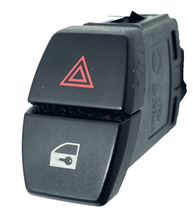 2011-2016 BMW 535i DASHBOARD HAZARD LIGHT & DOOR LOCK CONTROL SWITCH OEM