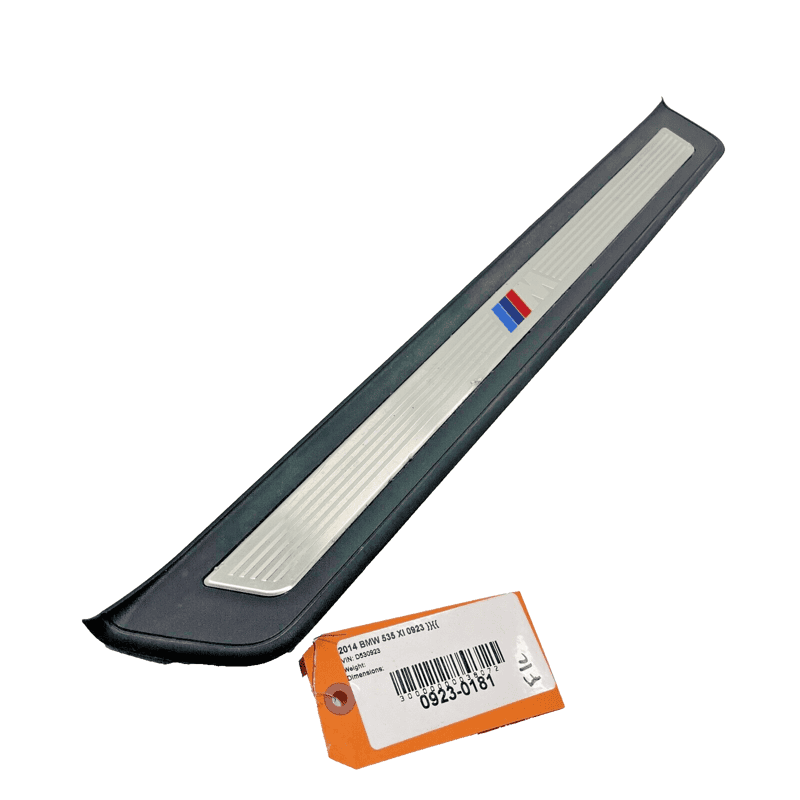 2011-16 BMW 535I FRONT DRIVER DOOR M SPORT SILL SCUFF PLATE STEP TRIM PANEL