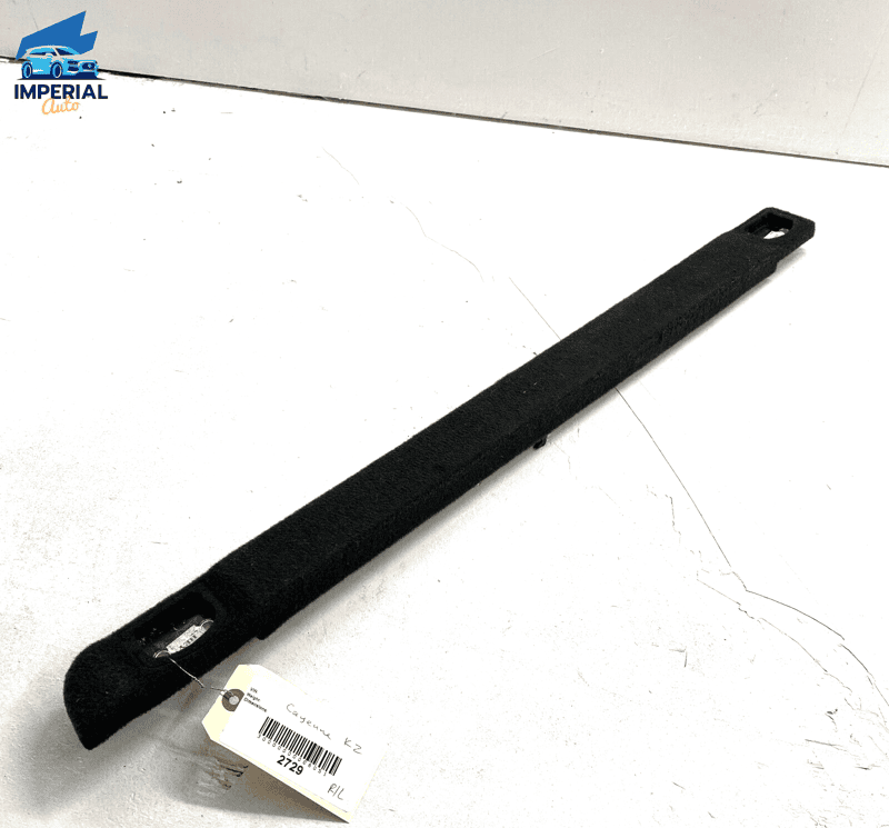 PORSCHE CAYENNE 2011-18 TRUNK FLOOR CARGO DRIVER SIDE CARPET TRIM PANEL OEM