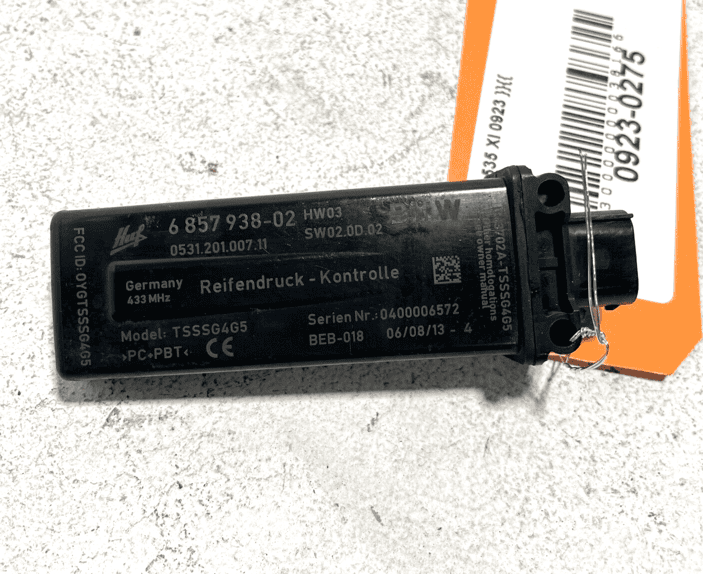 2011-2016 BMW 535i xDrive SERIES TPMS TIRE PRESSURE SENSOR CONTROL MODULE O