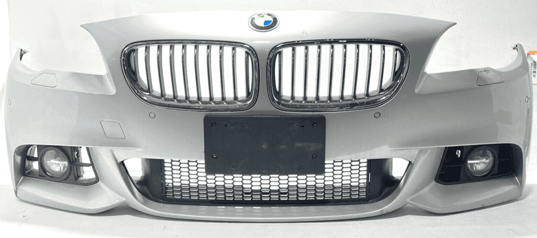 2014 – 2016 BMW 535i F10 M-SPORT FRONT BUMPER COVER WITH FOG LAMPS OEM *A83