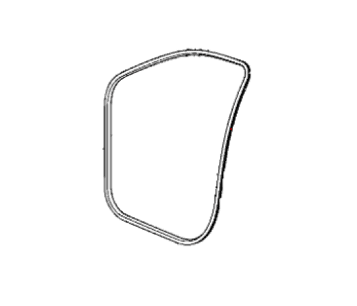 2011-2020 JEEP GRAND CHEROKEE FRONT LEFT DRIVER DOOR BODY WEATHERSTRIP SEAL