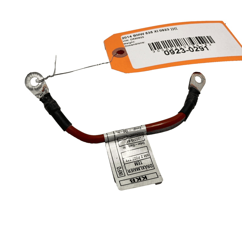 2010 - 2016 BMW 535i xDrive Battery Module Adapter Cable OEM