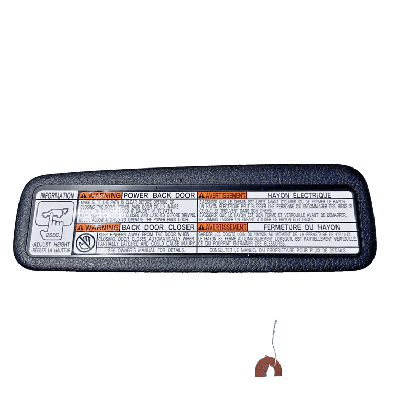 2015-2021 LEXUS NX200T TAILGATE LIFTGATE BACK DOOR LOWER TRIM COVER PANEL O