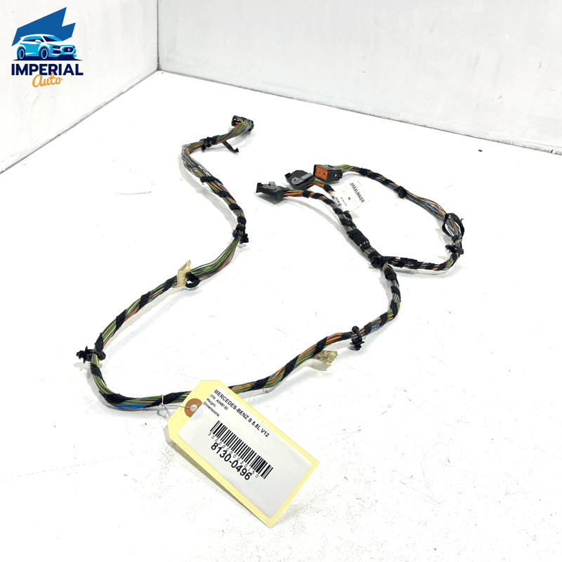 07-13 MERCEDES W221 S600 REAR SEAT MULTICONTOUR BACKREST WIRING HARNESS OEM