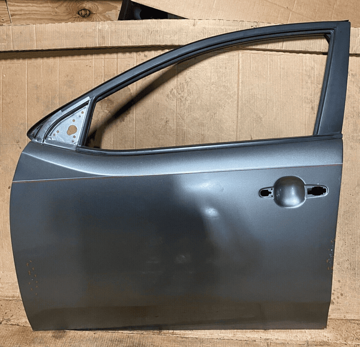 2010-2013 Kia Forte Sedan Front Door Shell Panel Left Driver Side Gray OEM