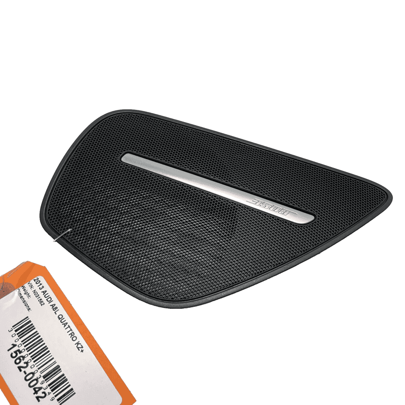 AUDI A8 QUATTRO 11-18 REAR DRIVER SIDE DOOR PANEL SPEAKER COVER GRILLE BOSE