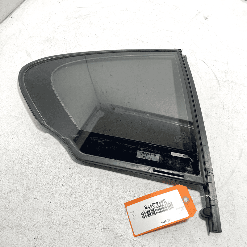 Rear Right Window Vent Glass BMW 528i 2011-2016 OEM