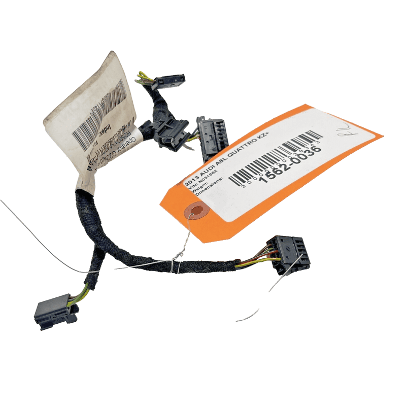 2011-14 AUDI A8 L REAR LEFT OR RIGHT DOOR WINDOW SWITCH WIRE WIRING HARNESS